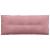 Perna pentru spate Roz 120 x 50 cm Țesătură din corduroy GartenMobel Dekor