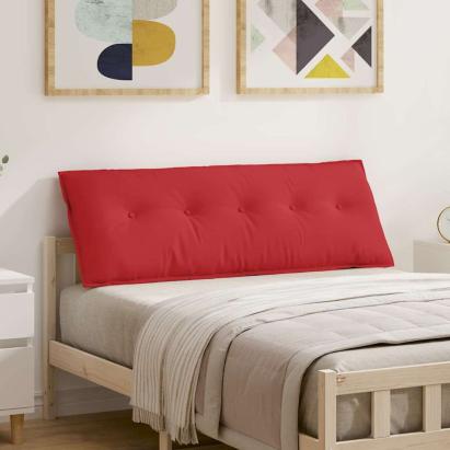Perna pentru spate Roșu 140 x 19 x 50 cm țesătură GartenMobel Dekor
