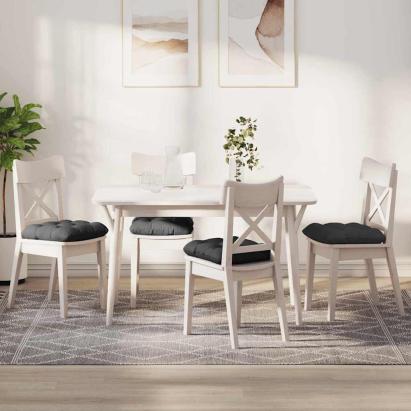 Perne de Șezut 4 pcs Gri închis 40 x 40 cm GartenMobel Dekor