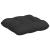 Perne de Șezut 4 pcs Negru 45 x 45 cm Țesătură din microfibră GartenMobel Dekor