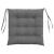 Perne de Șezut 4 pcs Gri închis 40 x 40 x 6 cm Microfibră GartenMobel Dekor