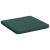 Perne de Șezut 4 pcs Verde închis 40 x 40 x 3 cm Catifea GartenMobel Dekor