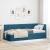 Cadru de pat colțar cu headboard albastru 80 x 200 cm Catifea GartenMobel Dekor