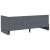 Cadru de pat colțar cu headboard Gri închis 80 x 200 cm Catifea GartenMobel Dekor