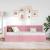 Cadru de pat colțar cu headboard Roz 80 x 200 cm Catifea GartenMobel Dekor