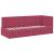 Cadru de pat colțar cu headboard bordo 80 x 200 cm Catifea GartenMobel Dekor