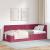 Cadru de pat colțar cu headboard bordo 80 x 200 cm Catifea GartenMobel Dekor