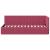 Cadru de pat colțar cu headboard bordo 80 x 200 cm Catifea GartenMobel Dekor