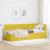 Cadru de pat colțar cu headboard Galben 80 x 200 cm Catifea GartenMobel Dekor