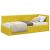 Cadru de pat colțar cu headboard Galben 80 x 200 cm Catifea GartenMobel Dekor