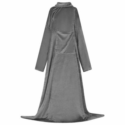 Hanorac pătură Gri închis Flanelă GartenMobel Dekor