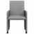 Scaune de dining 2 pcs Gri deschis 57 x 66 x 94 cm țesătură GartenMobel Dekor