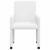 Scaune de dining 2 pcs Alb 57 x 66 x 94 cm Piele artificială GartenMobel Dekor
