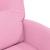 Scaune de dining cu roți 2 pcs Roz 57 x 67 x 95 cm țesătură GartenMobel Dekor