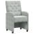 Scaune de dining 2 pcs Gri deschis 58 x 67 x 97 cm Catifea GartenMobel Dekor