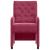 Scaune de dining cu roți 2 pcs bordo 58 x 67 x 97 cm Catifea GartenMobel Dekor