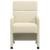 Scaune de dining 2 pcs Crem 58 x 65 x 98 cm Piele artificială GartenMobel Dekor