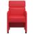 Scaune de dining 2 pcs Roșu 58 x 65 x 98 cm Piele artificială GartenMobel Dekor