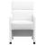 Scaune de dining 2 pcs Alb 58 x 65 x 98 cm Piele artificială GartenMobel Dekor