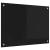 Spate de bucătărie Negru 70 x 50 x 0,8 cm sticlă securizată GartenMobel Dekor
