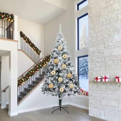 Set de Globuri de Crăciun 4 pcs Auriu XXL GartenMobel Dekor