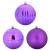 Set de Globuri de Crăciun 4 pcs Violet XXL GartenMobel Dekor