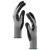 Manusi pentru Muncă 24 pcs Gri și negru 11 / XXL Poliester GartenMobel Dekor