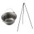 Set ceaun fonta cu trepied metalic, 10.8 L, Premium GartenVIP DiyLine
