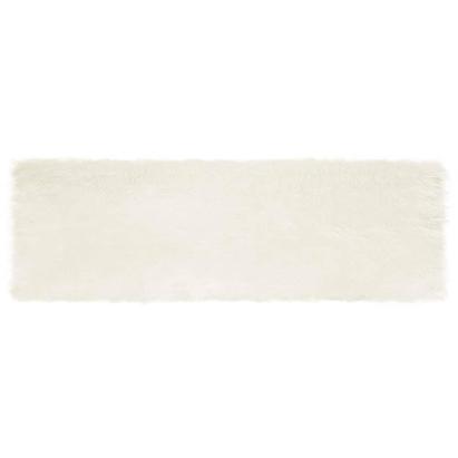 Covoare Alb 80 x 250 cm Acrilic, poliester GartenMobel Dekor