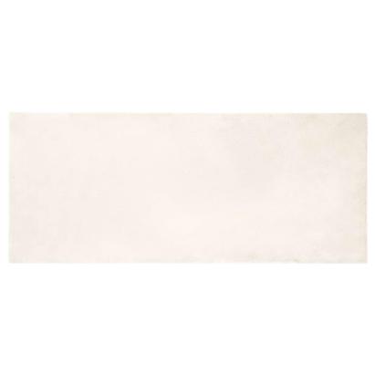 Covor din Blană Faux de Iepure Alb 80 x 200 cm Poliester GartenMobel Dekor