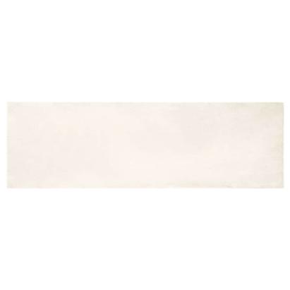 Covor din Blană Faux de Iepure Alb 80 x 250 cm Poliester GartenMobel Dekor