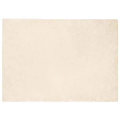 Covor din Blană Faux de Iepure Crem 200 x 280 cm Poliester GartenMobel Dekor