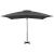 Umbrelă în consolă cu stâlp din aluminiu, antracit, 250x250 cm GartenMobel Dekor