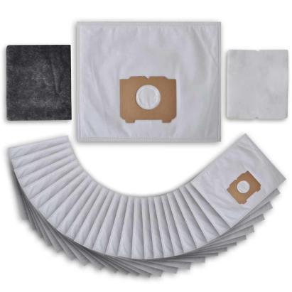 Sac de aspirator cu filtre, 25 buc., pentru AEG, Progress, Tornado GartenMobel Dekor