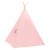Cort de copii teepee cu geantă, roz, 120x120x150 cm, piersică GartenMobel Dekor