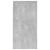 Comode TV, 2 buc., gri beton, 30,5x30x60 cm, lemn prelucrat GartenMobel Dekor