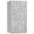 Comode TV, 2 buc., gri beton, 30,5x30x60 cm, lemn prelucrat GartenMobel Dekor