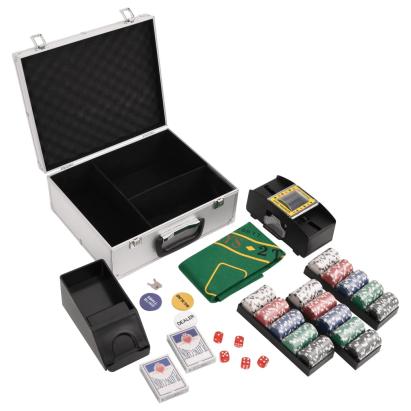 Set de jetoane de poker 300 buc. 11,5 g GartenMobel Dekor