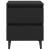 Noptieră, negru, 40x35x50 cm, PAL GartenMobel Dekor