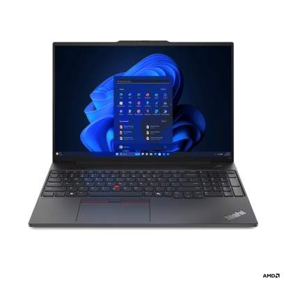 Laptop Lenovo ThinkPad E16 Gen 2 (AMD); 16" WUXGA; AMD Ryzen 5 7535HS; Integrated AMD Radeon 660M Graphics; RAM 32GB, SSD 1TB, 3YO DOS NewTechnology Media