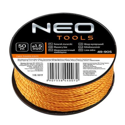 Sfoara de zidarie 50m Neo Tools 49-905 HardWork ToolsRange