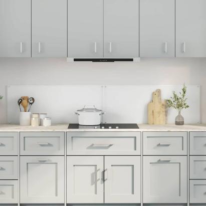 Spate de bucătărie 2 pcs Transparent 100 x 40 cm GartenMobel Dekor