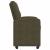 Scaune de dining cu roți 2 pcs Verde militar 58 x 67 x 97 cm GartenMobel Dekor
