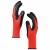Manusi pentru Muncă 12 pcs Roșu și Negru 8 / m GartenMobel Dekor