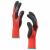 Manusi pentru Muncă 12 pcs Roșu și Negru 11 / XXL GartenMobel Dekor