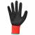 Manusi pentru Muncă 12 pcs Roșu și Negru 11 / XXL GartenMobel Dekor