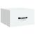 Noptieră de perete, alb, 35x35x20 cm GartenMobel Dekor