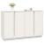 Servantă, alb, 120x35x80 cm, lemn masiv de pin GartenMobel Dekor