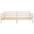 Pat de zi fără saltea, 80x200 cm, lemn masiv pin GartenMobel Dekor