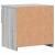 Noptiere, 2 buc., Sonoma gri, 40x30x39 cm, lemn prelucrat GartenMobel Dekor